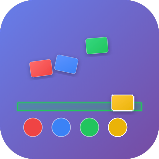 Color Fall Pulse - Rhythm-based color matching game